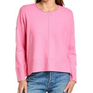 French Connection Women’s Medium Pink Scoop neck Sweater